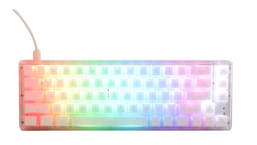 Ducky One 3 Aura White SF Gaming Tastatur, RGB LED - Kailh Jellyfish Y