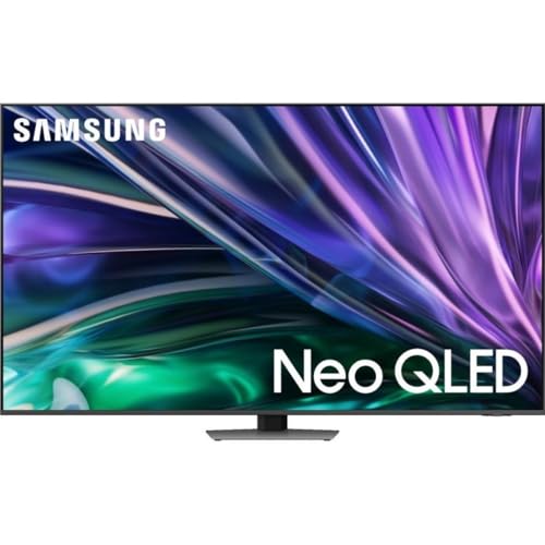 Samsung Neo QLED 4K QN85D 55 Zoll Fernseher, TV mit Neural Quantum 4K AI Gen2 Prozessor, Quantum-Matrix-Technologie, AI 4K Upscaling, Smart TV, KI TV, QE55QN85D,[2024]