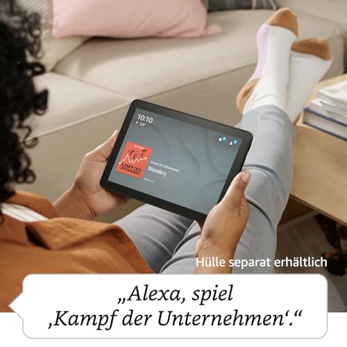 Zertifiziert und generalüberholt Fire HD 8-Tablet, 8-Zoll-HD-Display, 32 GB, 30% schnellerer Prozessor, für Unterhaltung unterwegs (2022), blau, mit Werbung