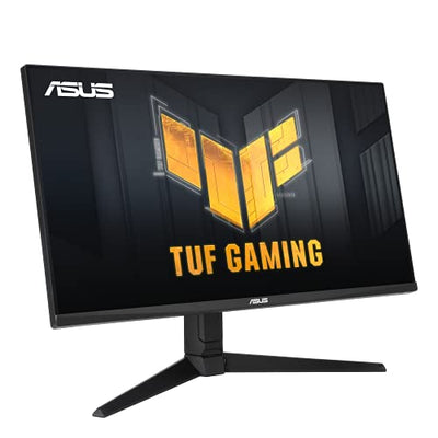 ASUS TUF Gaming VG28UQL1A - 28 Zoll UHD 4K Monitor - 144 Hz, 1ms GtG, FreeSync Premium & G-Sync kompatibel, DisplayHDR 400 - Fast IPS Panel, 16:9, 3840x2160, DisplayPort, HDMI 2.1, USB, ergonomisch