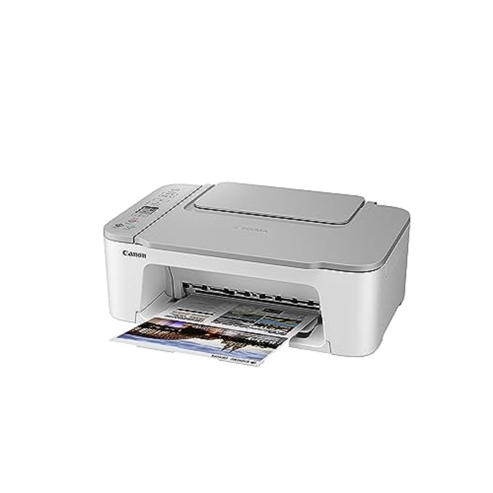 Canon PIXMA TS3551i 3-in-1 WLAN-Drucker fürs Homeoffice, Kopierer und Scanner – PIXMA Print Plan kompatibel – Drucken von Randlosfotos – kabelloses Drucken/Scannen via Cloud und Smartphone (Weiß)