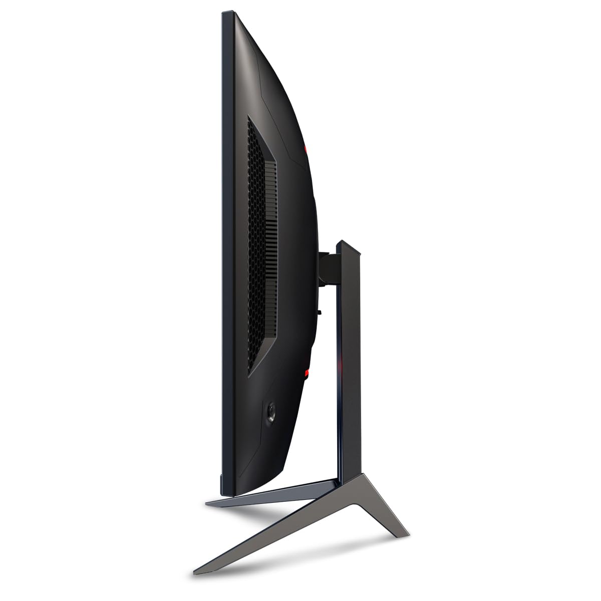 LC-POWER Curved Gaming Monitor - 27 Zoll Bildschirm, FHD(1920 * 1080), 165Hz, 1ms, 1500R Display, mit HDR, AMD FreeSync/G SYNC Compatible, DP, HDMI, 3,5mm Audio