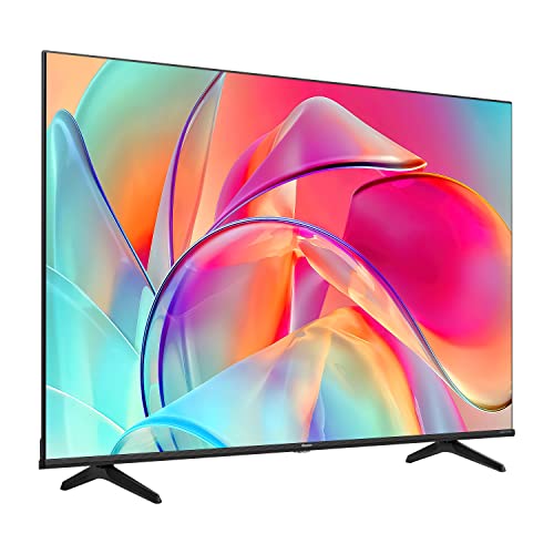 Hisense 55E7KQ QLED Smart TV 139 cm (55 pouces), 4K, HDR10, décodage HDR10+, HLG, Dolby Vision, DTS Virtual, panneau 60 Hz, Bluetooth, Alexa intégré, VIDAA Voice, noir