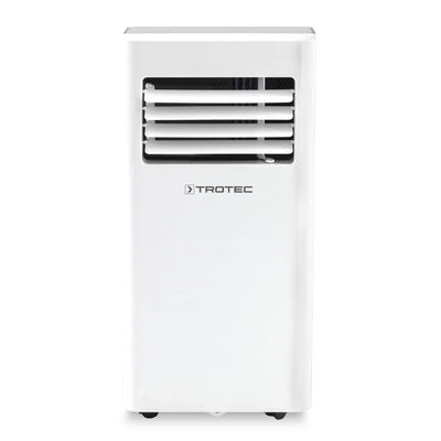 TROTEC PAC 2100 X mobile Klimaanlage 3-in-1 Kühlung, Ventilation, Entfeuchtung Monoblock-Klimagerät 2 kW 7.000 BTU/h für Raumgrößen bis 26 m² und 65 m³ 2 Ventilationsstufen