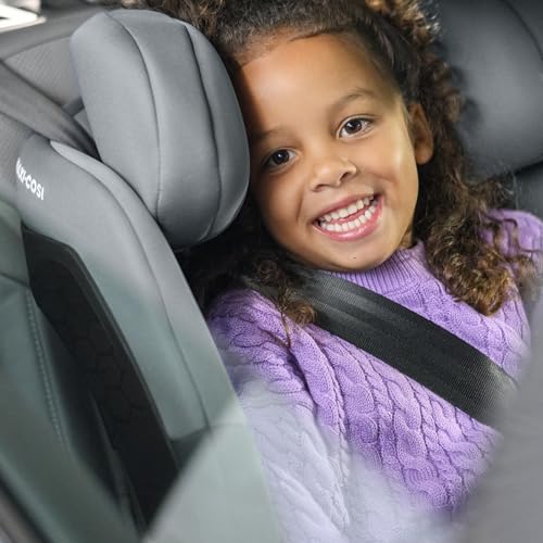 Maxi-Cosi Titan S i-Size, Mitwachsender Kindersitz, 15Monate–12Jahre (76–150cm), ISOFIX Kindersitz Auto, 5 Sitzpositionen, 13 Kopfstützenstufen, G-CELL-Schutz, 5-Punkt-Sicherheitsgurt, Tonal Graphite