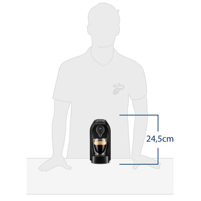 Tchibo Cafissimo „easy“ Kaffeemaschine Kapselmaschine für Caffè Crema, Espresso und Kaffee, Weiß