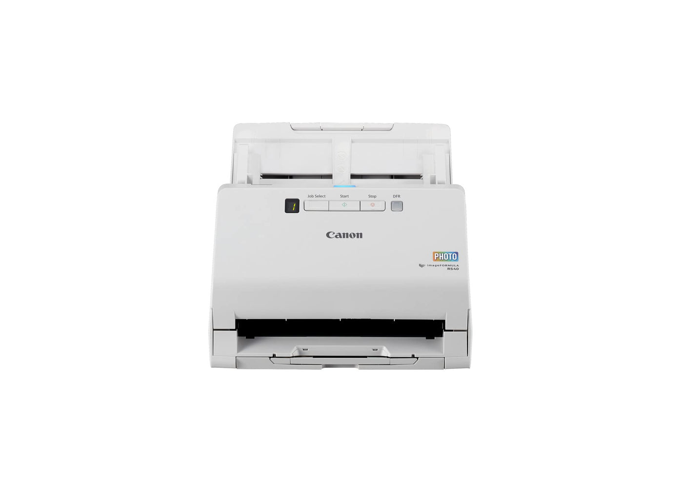 Canon Scanner imageFORMULA R40 | Dokumentenscanner | Fotoscanner | Duplex Scanner mit Einzug & USB | 60 Blatt Einzug | Integrierte Canon CaptureOnTouch Software | Integrierte OCR I PDF I PNG I JPG