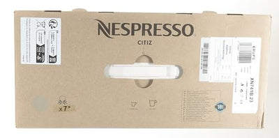 Krups Nespresso XN741B Kaffeemaschine | Freistehende Espressomaschine | Automatische Abschaltung | 1 Liter Wassertank | 1260 Watt | Silber