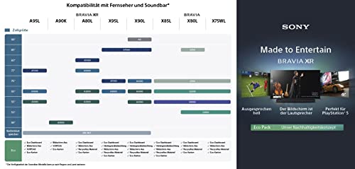 Sony BRAVIA XR, XR-55A80L, 55 Zoll Fernseher, OLED, 4K HDR 120Hz, Google TV, Smart TV, Works with Alexa, mit exklusiven PS5-Features, HDMI 2.1, Gaming-Menü mit ALLM + VRR, 24 + 12M Garantie