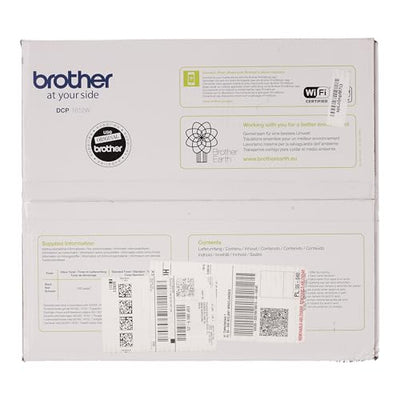 Brother DCP-1612W, Monochrom , Kompaktes 3-in-1 Multifunktionsgerät (Laserdrucker, digitaler Kopierer, Farbscanner, 2.400 x 600 dpi, USB 2.0, WLAN) dunkelgrau