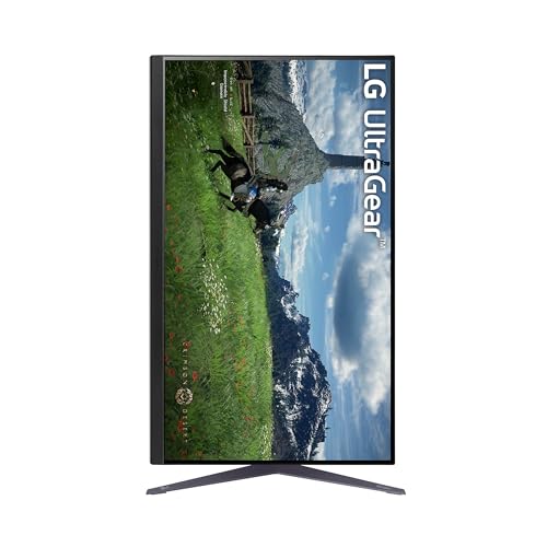 LG Electronics 32GS85QX-B.AEU Ultragear™ QHD Gaming IPS-Monitor 32" (80 cm), 2560 x 1440, 16:9, 1ms GtG, 180 Hz, HDR10, DCI-P3, NVIDIA G-Sync™ Compatible, AMD FreeSync™ - Grau