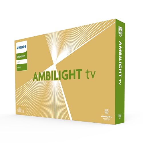 Philips Ambilight 65PUS8109 4K LED Smart TV - 65-Zoll Display mit Pixel-präziser Ultra HD, Titan OS Plattform und Dolby Atmos, Funktioniert mit Alexa und Google Sprachassistent - Satiniertes Chrom