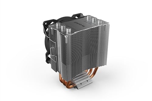 be quiet! Pure Rock Slim 2, CPU Kühler, 130W TDP, Pure Wings 2 92mm PWM Lüfter, 3 Heatpipes, asymmetrisches Design, Slim Tower