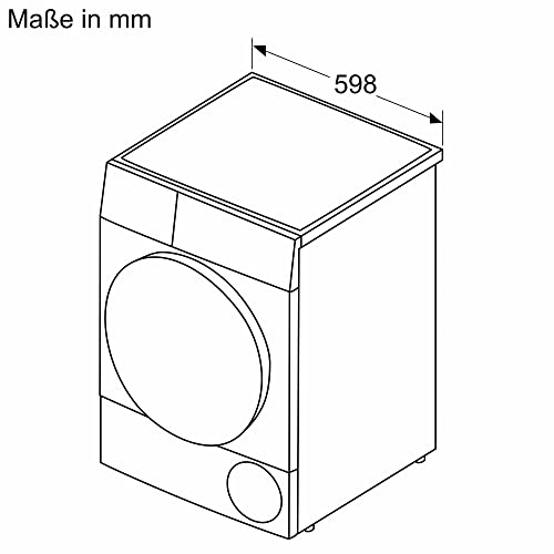 Bosch Wärmepumpentrockner für 8 kg Wäsche, Serie 4, A++, 236 kWh/Jahr, Auto Dry, Anti Vibration-Design, Sensitive Drying-System, Umweltfreundliches Kühlmittel, Weiß, WTH85VWIN