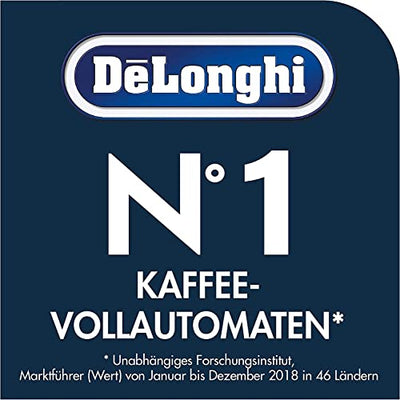 De'Longhi Magnifica ECAM 22.110.SB – Kaffeevollautomat mit Milchaufschäumdüse, Digitaldisplay mit Klartext, 2-Tassen-Funktion, großr 1,8 l Wassertank, 35,4 x 23,8 x 43 cm, silber