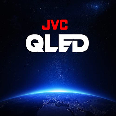 JVC QLED Fernseher 55 Zoll Smart TV powered by TiVo (4K UHD, HDR Dolby Vision, Dolby Atmos, Triple Tuner, 6 Monate HD+ inkl.) LT-55VUQ3455