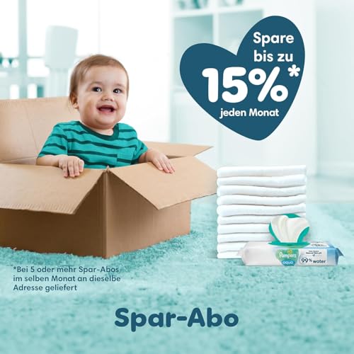 Pampers Baby Windeln Größe 4 (9-14 kg) Harmonie, MONATSBOX, Sanfter Hautschutz Und Pflanzenbasierte Inhaltsstoffe, 174 Stück