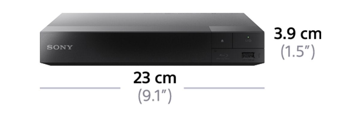 Sony BDP-S3700 Blu-ray-Player (Super WiFi, USB, Screen Mirroring) schwarz