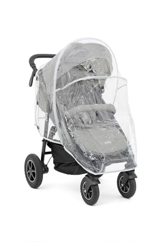 Joie Mytrax Flex™ 3-in-1-Multimodus-Kinderwagen mit Regenschutz, geeignet ab Geburt bis 4 Jahre (0-22 kg), 3 Kinderwagen in 1 mit einer Einhandklappung, grauer Flanell Mode