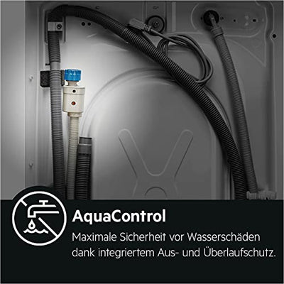 AEG L7WBA60680 Waschtrockner / DualSense - schonende Pflege / 8 kg Waschen / 5 kg Trocknen / D / energiesparend / Mengenautomatik / Nachlegefunktion / ProSteam - Auffrischfunktion / 1600 U/min