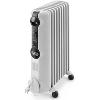 De'Longhi Radiator Radia-S TRRS0715 – 1500 W Heizleistung, stufenloser Temperaturregelung und Frostschutzfunktion