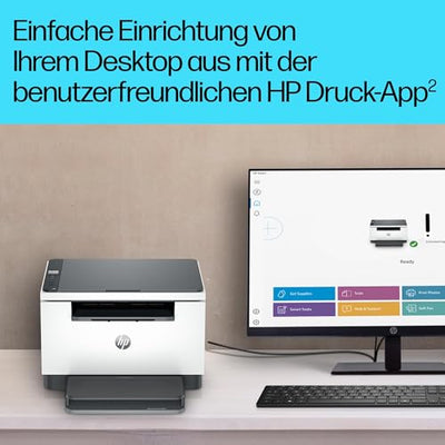 HP LaserJet MFP M234d Multifunktions-Laserdrucker Schwarzweiß, Drucken, Kopieren, Scannen, Automat.beidseitiger Druck, USB, HP Smart App, Intelligente Benutzeroberfläche