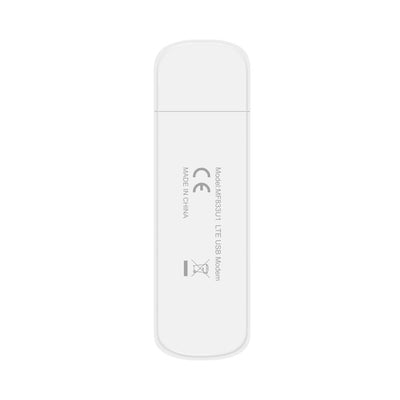 ZTE MF833, CAT4/4G USB-Dongle, entsperrt, kostengünstige Reise, 150 Mbit/s, Multi-Band-Konfiguration, mit 2 Jahren Garantie und kostenloser Smart-SIM-Karte, Weiß