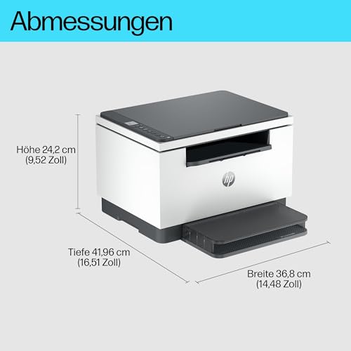 HP LaserJet MFP M234d Multifunktions-Laserdrucker Schwarzweiß, Drucken, Kopieren, Scannen, Automat.beidseitiger Druck, USB, HP Smart App, Intelligente Benutzeroberfläche