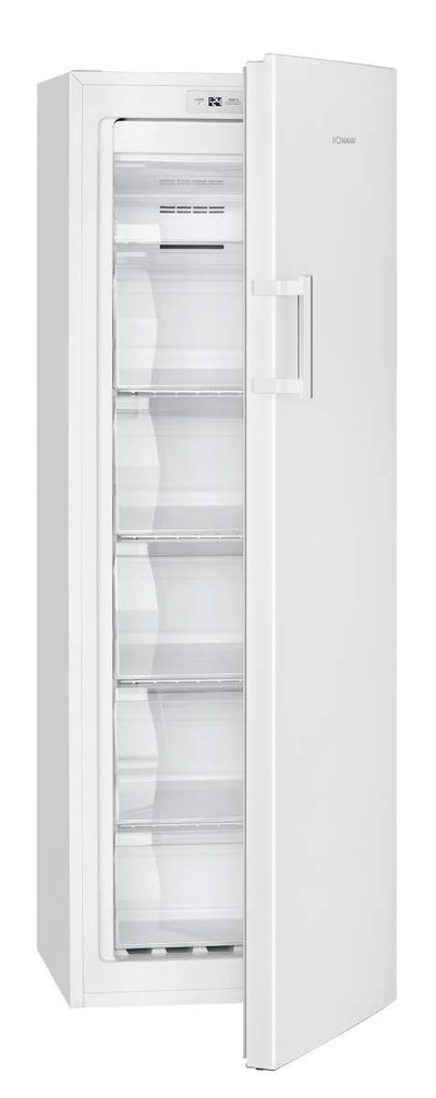 Bomann® Gefrierschrank Nofrost freistehender Tiefkühlschrank 194 Liter Nutzinhalt | No Frost - nie wieder abtauen - Schnellgefrierfunktion u. MultiAirflow-System | Türanschlag wechselbar | GS 7326.1