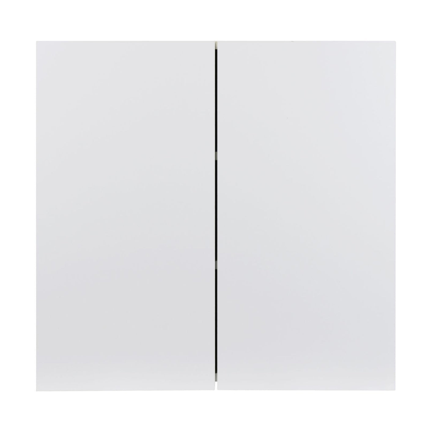 Hängeschrank 'Anna' in weiß für Badezimmer 60x20x60cm Flügeltüren