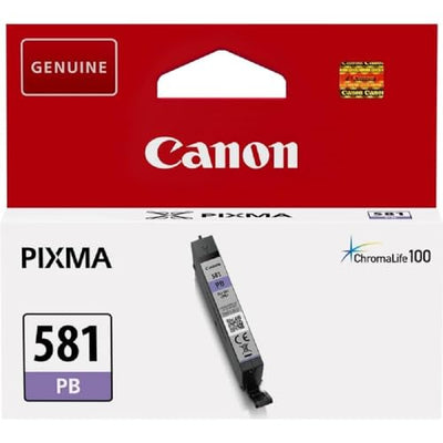 Canon CLI-581 PB Tintentank - Foto Blau 5,6 ml für PIXMA Tintenstrahldrucker ORIGINAL 2107C001