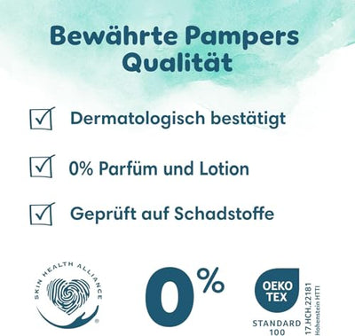 Pampers Baby Windeln Größe 5 (11-16kg) Harmonie, MONATSBOX, Sanfter Hautschutz Und Pflanzenbasierte Inhaltsstoffe, 152 Stück