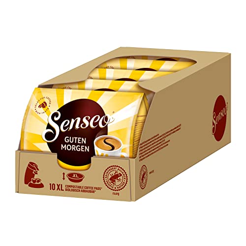 Senseo ® Pads Guten Morgen XL - Kaffee RA-zertifiziert - 5 Packungen x 10 Becherpads