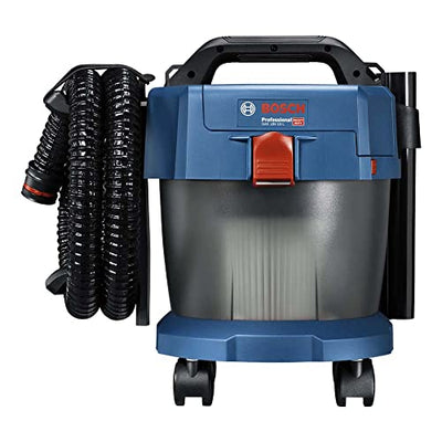 Bosch Professional 18V System Industriestaubsauger GAS 18V-10 L (inkl. 1,6 m Schlauch, 3 Verlängerungsrohre, ohne Akku/ Ladegerät)