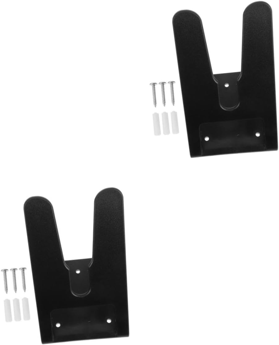 2st Scannerhalterung Rack Für Etikettenleser Scannerständer Für Den Schreibtisch Handscanner-Rack Scanner-autohalterung Rasierständer USB-Scanner Scanner Für Computer Black Plastik OUNONA