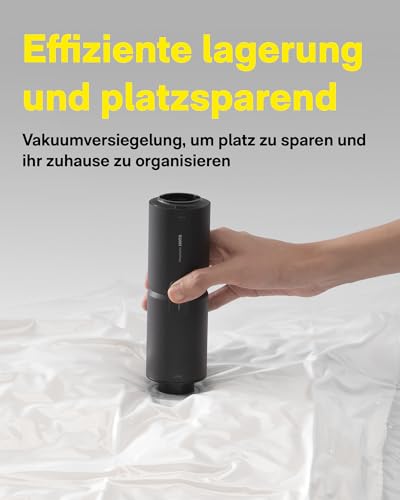 HOTO 15000PA Handstaubsauger Akku, 4 in 1 Autostaubsauger, USB-C Aufladbar, Mini Staubsauger Auto mit Waschbar HEPA-Filter, Reiniger Gerät für Auto/Haus/Büro/Tierhaare/Kajak Aufblasen