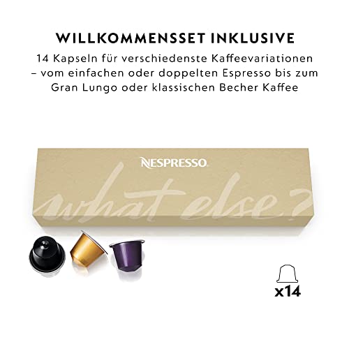 Nespresso De'Longhi EN167.W Citiz Kaffeekapselmaschine, Hochdruckpumpe und ideale Wärmeregelung ohne Aeroccino (Milchaufschäumer), Energiesparfunktion,1260W,37.4 x 11.9 x 25.5 cm, Creme-weiß