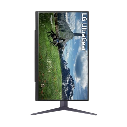 LG Electronics 27GS85QX-B.AEU UltraGear™ QHD Gaming IPS-Monitor 27" (68,4 cm), 2560 x 1440, 16:9, 1ms GtG, 180 Hz, HDR10, 400 cd/m² Helligkeit (typ.), NVIDIA G-Sync Compatible, AMD FreeSync - Schwarz