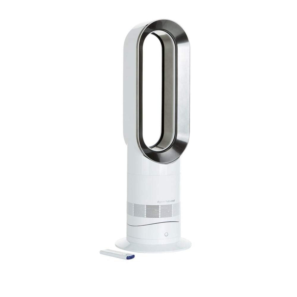 Dyson AM09 Hot and Cool Fan - White and Silver by Dyson