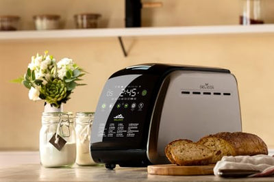 ETA Brotbackautomat Delicca 2 mit 16 Voreingestellte Programme zur Zubereitung von Brot, Buchteln, Joghurt oder Konfitüre