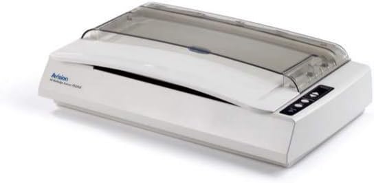 Avision FB2280E Flachbett-Scanner (A4, 600dpi, USB 2.0) Silber/weiß