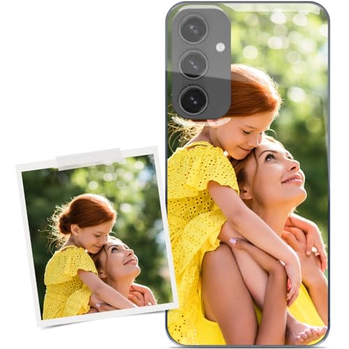 Coverpersonalizzate.it Handyhülle für Samsung Galaxy S24 FE mit Foto-, Bildern- oder Text selbst