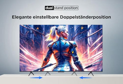 TCL 55T8B 55-Zoll QLED Pro 144Hz Onkyo Gaming Fernseher, 4K UHD, HDR Pro, Google TV (Dolby Vision IQ & Atmos, Motion Clarity, Freihändige Sprachsteureung, Kompatibel mit Google Assistant & Alexa)