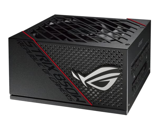 ASUS ROG Strix 850G Netzteil (850 Watt, 80 Plus Gold, 0dB-Kühlung) schwarz