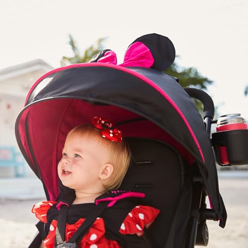 Disney Minnie Mouse Teeny Ultrakompakter Kinderwagen, Let's Go Minnie!, Einheitsgröße