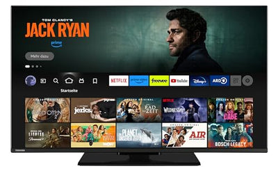 Téléviseur Toshiba 40 pouces Fire TV (Full HD, HDR, Smart TV, triple tuner, Alexa intégré, Bluetooth) 40LF3F63DAZ