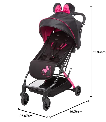 Disney Minnie Mouse Teeny Ultrakompakter Kinderwagen, Let's Go Minnie!, Einheitsgröße