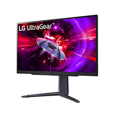 LG Electronics 27GS75QX-B.AEU UltraGear™ QHD Gaming IPS-Monitor 27" (68,4 cm), 2560 x 1440, 16:9, 1ms GtG, 180 Hz, HDR10, 300 cd/m² Helligkeit (typ.), NVIDIA G-Sync Compatible, AMD FreeSync - Schwarz