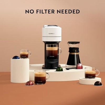 Nespresso De'Longhi ENV 120.W Vertuo Next Kaffeekapselmaschine, weiß