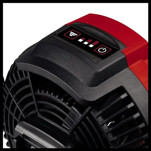 Einhell Akku-Ventilator GE-CF 18/2200 Li-Solo Power X-Change (18 V, Li-Ion, 3 Geschwindigkeitsstufen, 360° drehbarer Ventilatorkopf, Lieferung ohne Akku & ohne Ladegerät)